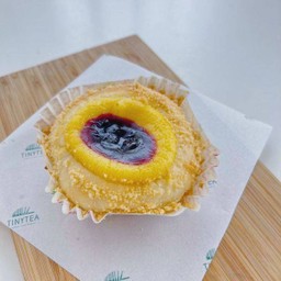 ขนมปังคัสตาร์ดบลูเบอร์รี่