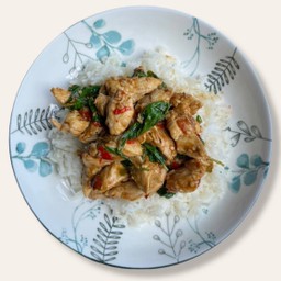 ผัดกะเพราไก่