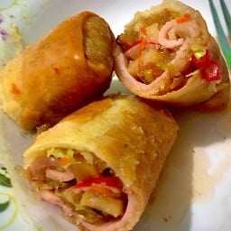 ปอเปี๊ยะไส้แตกกก ทอดกรอบกินเพลิด[👉🫔🍤สารพัดจะทอด😬😬] เขาตาโล