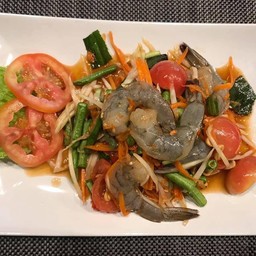 Papaya salad with Shrimp