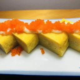 No.230 ไข่หวานราดมายองเนสไข่กุ้ง