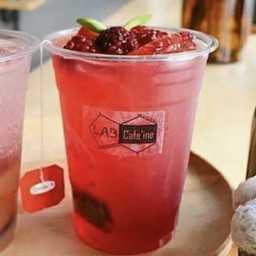ชาเรดเบอร์รี่ โซดา เย็น