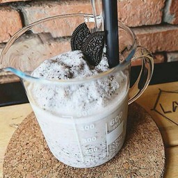 นมสด ปั่น โอรีโอ้