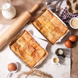 โรตีไข่ นมข้นหวาน