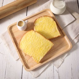 ปังปิ้งเนยสด + นมข้นหวาน