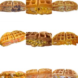 รังสรรค์ท็อปปิ้งได้หลากหลายเมนูตามสั่ง ตามใจลูกค้า แป้งหอมนุ่มไม่หวานมากเข้ากะบไ