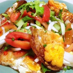 ยำไข่ดาว