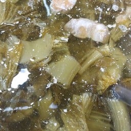 ต้มจืดผักกาดดอง หมูสามชั้น