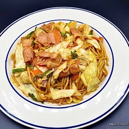 No.164 เบคอนผัดบะหมี่ญี่ปุ่น