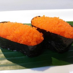 No.48 ข้าวปั้นหน้าไข่กุ้ง