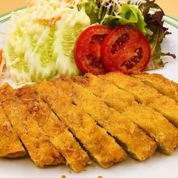 No.90.1 หมูชุปเกล็ดขนมปังทอด set