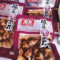 ตีนไก่ดองรสผักดอง