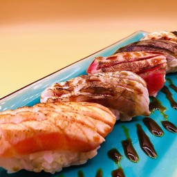 No.41 ข้าวปั้นปลาย่างรวม