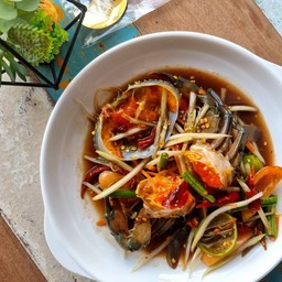 ตำแซ่บปูไข่