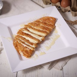 โรตีชีส นมข้นหวาน