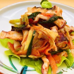 No.185 ทาโก๊ะคลุกกิมจิ