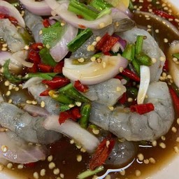 ยำกุ้งสด