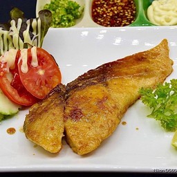 No.156.1 ปลากะพงสเต็ก set