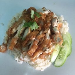ข้าวมันไก่ทอด
