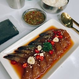 Korean Soy Sauce Pickled Shrimp