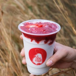 Fresh สตรอเบอร์รี่นมสดปั่น