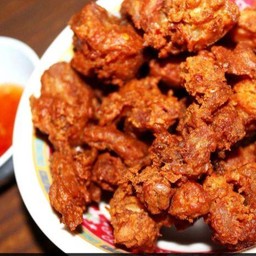 โครงไก่พริงแกงทอดสูตรเด็ดกาญนะจะ