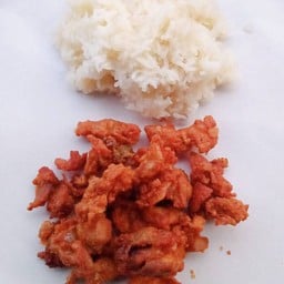 จิ๊บจ๊อย หมูทอด  ไก่ทอด เนื้อทอด ตลาดบางซ่อน