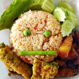 ข้าวคลุกน้ำพริก