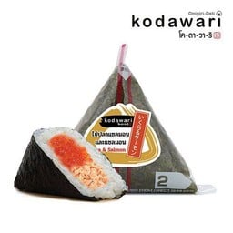 ไข่ปลาแซลมอนและแซลมอน Ikura & Salmon Onigiri