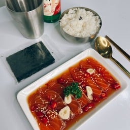 Korean Soy Sauce Pickled Salmon