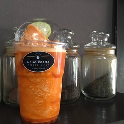 ชาเย็นโซดาน้ำผึ้งมะนาวปั่น