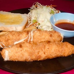 สเต็กหมูห่อชีส