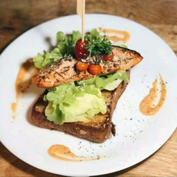 แล็ปแซนวิช แซลมอน