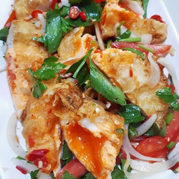 ยำไข่ดาว