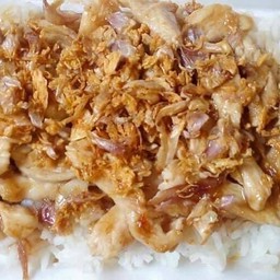 ไก่กระเทียม