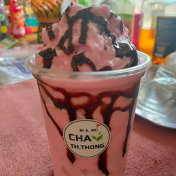 นมชมพูปั่นโอริโอ้