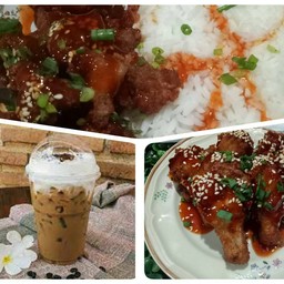 ครัวนายทัต ไก่ทอด ไก่ย่าง สไตล์เกาหลี กาแฟ