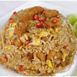 ข้าวผัดกากหมู