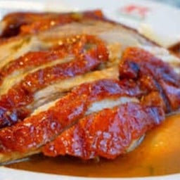 เป็ดย่างสับ