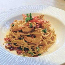 สปาเกตตี ต้มยำกุ้ง