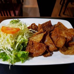 ไส้หมูทอด