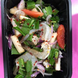 กุ้งสด ไหลบัว