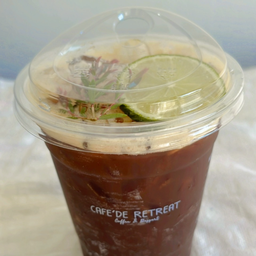 Americano honey lemon