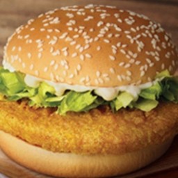 เบอร์เกอร์ไก่ Chicken Burger
