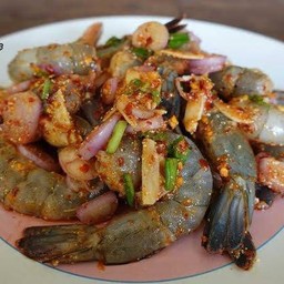 ลาบกุ้ง สะดุ้งแซ่บ