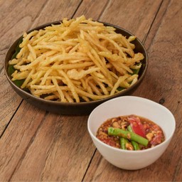 ส้มตำทอด