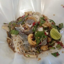 ยำซั่วกุ้งสด