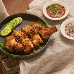 ไก่ย่างมะแขว่น