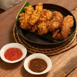 สันในไก่ข้าวโพดทอด