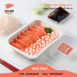 Salmon Toro sashimi 300g.